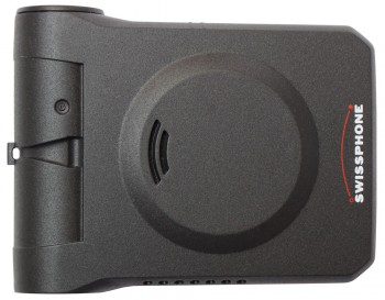 s.QUAD Gehäuserückteil schwarz, Außenteil LightBlack mit Lautsprecher, OK-Knopf und Ladekontakte