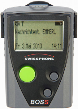 Swissphone BOSS 915V (IDEA) generalüberholt, Set mit LG und Ant.