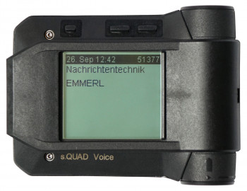Swissphone s.QUAD Voice Neugerät analog - Set mit LG und Ant. Swissphone s.QUAD Voice Neugerät analog - Set mit LG und Ant.