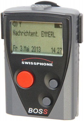 Swissphone BOSS 935V (IDEA) generalüberholt, Set mit LG und Ant.