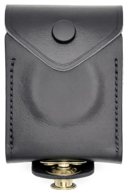 Ledertasche für Swissphone s.QUAD Typ: SGT, TENAX, neutral, Klapptasche mit Displayausschnitt
