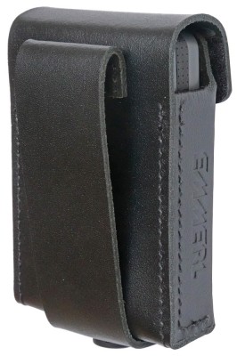 Ledertasche für AIRBUS P8GR schwarz - mit Druckknopf