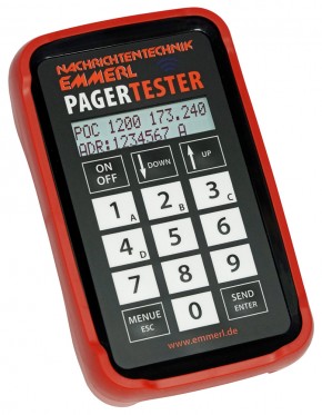 PagerTester - Prüfgerät für Meldeempfänger - Meldertester - wieder lieferbar ab Februar 2023