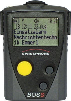 Swissphone BOSS 925V (IDEA) generalüberholt, Set mit LG und Ant.