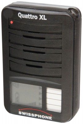 Meldeempfänger Swissphone Quattro XL - Set - Gebrauchtgerät mit neuem Gehäuse