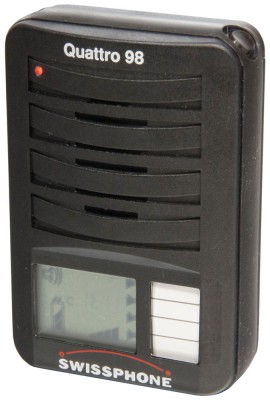 Meldeempfänger Swissphone Quattro 98 - Set - Gebrauchtgerät mit neuem Gehäuse